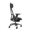 Fotel siatkowy ASUS ROG Destrier Ergo Mesh z oparciem siatkowym, czarny, 720mm 840mm 134cm