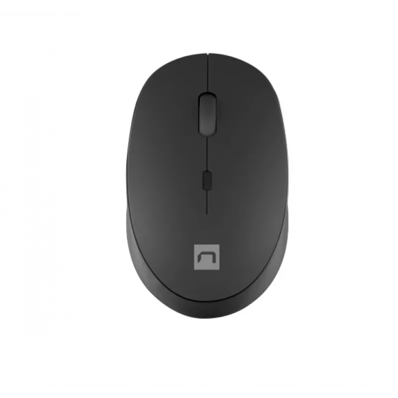 Bezprzewodowa mysz optyczna Bluetooth NATEC Harrier 2, praworęczna, 1600 DPI, Bluetooth 5.1, czarna
