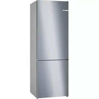 Lodówka z zamrażarką Bosch Serie 4 KGN492IDF, wolnostojąca, 440 L (311 L chłodziarka / 129 L zamrażarka), stal nierdzewna, klasa energetyczna D