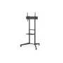 Wózek prezentacyjny pod telewizor Digitus DA-90447 czarny stal 871x678x1665mm