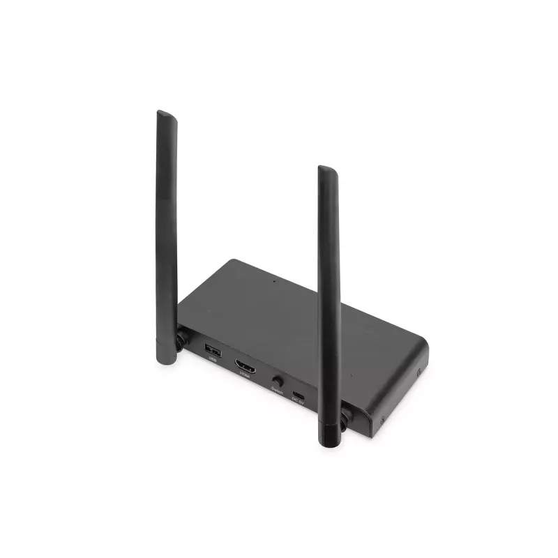 Zestaw przedłużaczy HDMI KVM DIGITUS Wireless 200 m, Full HD