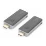 DIGITUS Bezprzewodowy zestaw przedłużacza HDMI, klucz sprzętowy 50 m, 1 do 1, Full HD
