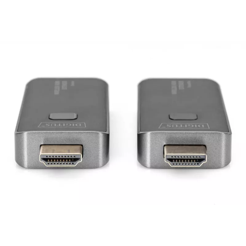DIGITUS Bezprzewodowy zestaw przedłużacza HDMI, klucz sprzętowy 50 m, 1 do 1, Full HD