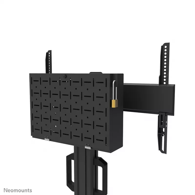 Neomounts FL50S-825BL1 wózek pod telewizor 37-75 cali - TÜV, Czarny, Stały stojak podłogowy, Stal, 70 kg, 94 cm (37 cali), 190,5 cm (75 cali)