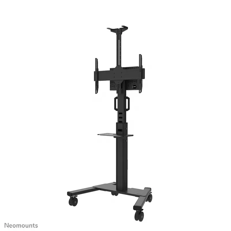 Neomounts FL50S-825BL1 wózek pod telewizor 37-75 cali - TÜV, Czarny, Stały stojak podłogowy, Stal, 70 kg, 94 cm (37 cali), 190,5 cm (75 cali)