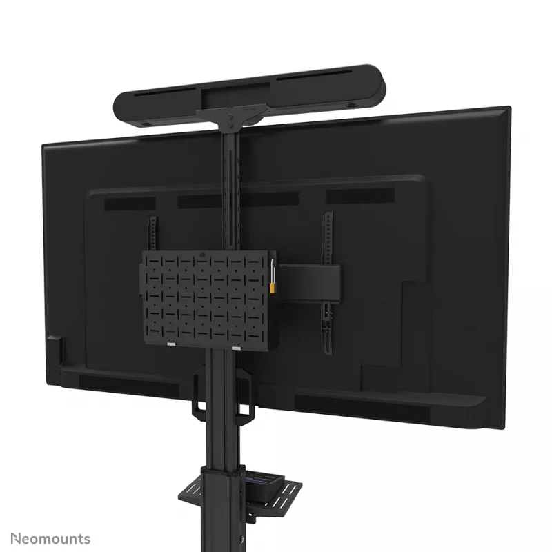 Neomounts FL50S-825BL1 wózek pod telewizor 37-75 cali - TÜV, Czarny, Stały stojak podłogowy, Stal, 70 kg, 94 cm (37 cali), 190,5 cm (75 cali)