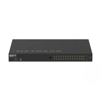 NETGEAR M4250-26G4XF-PoE+ Zarządzany przełącznik L2/L3 Gigabit Ethernet (10/100/1000) Power over Ethernet (PoE) 1U Czarny
