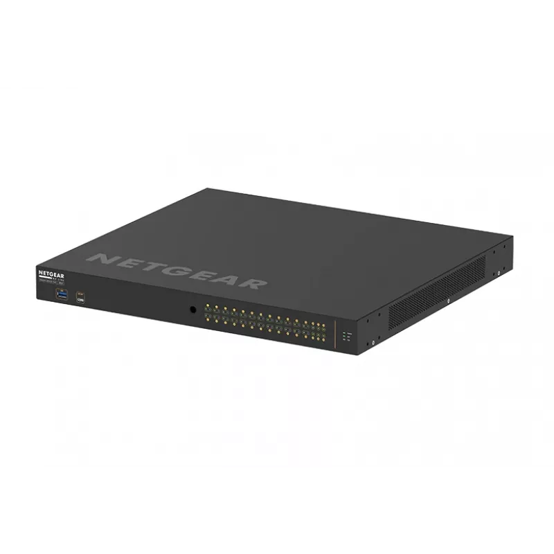 NETGEAR M4250-26G4XF-PoE+ Zarządzany przełącznik L2/L3 Gigabit Ethernet (10/100/1000) Power over Ethernet (PoE) 1U Czarny