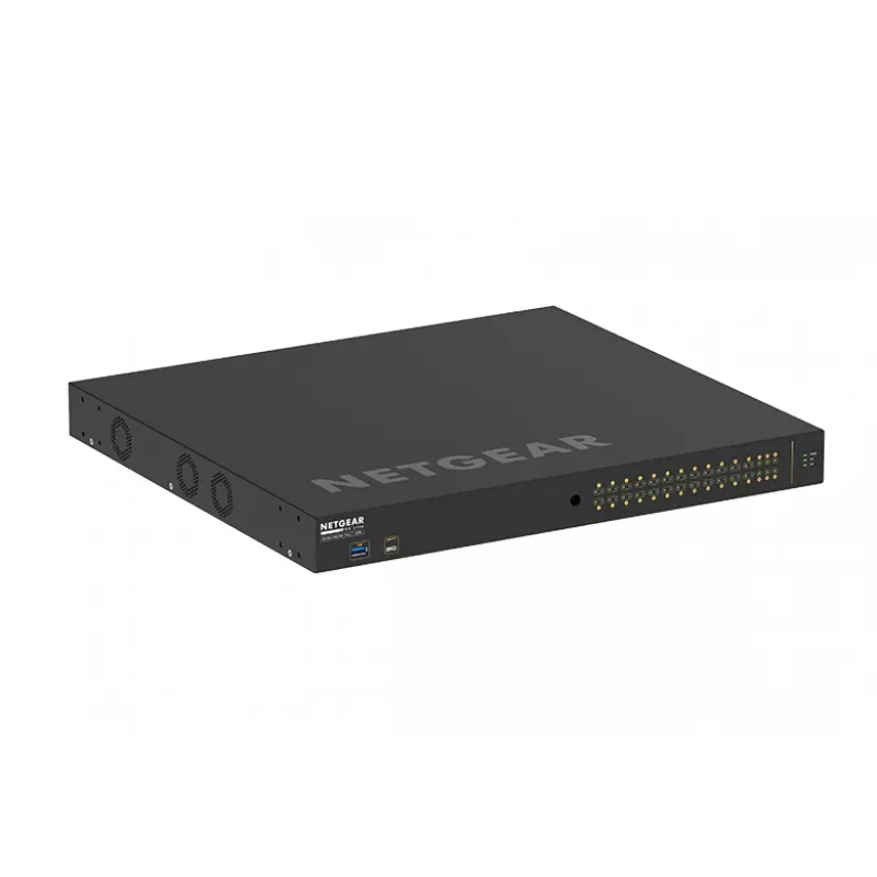 NETGEAR M4250-26G4XF-PoE+ Zarządzany przełącznik L2/L3 Gigabit Ethernet (10/100/1000) Power over Ethernet (PoE) 1U Czarny