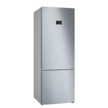 Lodówko-zamrażarka Bosch Serie 4 KGN56XLEB — wolnostojąca, stal nierdzewna, 508 l (400 l chłodziarka + 108 l zamrażarka), No Frost, wyświetlacz LED