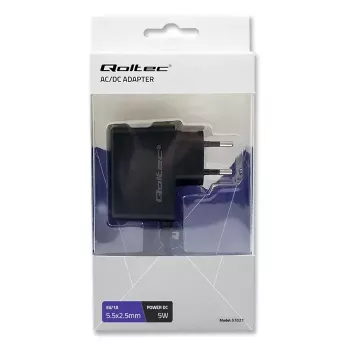 Zasilacz Qoltec 51021 Wewnętrzny Czarny 220-240V Przewód 1,4m
