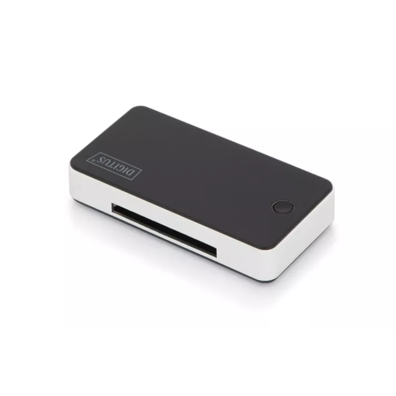 Czytnik kart DIGITUS USB 3.0 obsługujący karty MS/SD/SDHC/MiniSD/M2/CF/MD/SDXC z kablem połączeniowym USB A 1M