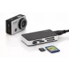 Czytnik kart DIGITUS USB 3.0 obsługujący karty MS/SD/SDHC/MiniSD/M2/CF/MD/SDXC z kablem połączeniowym USB A 1M