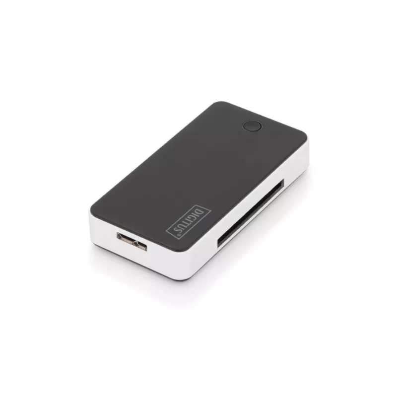Czytnik kart DIGITUS USB 3.0 obsługujący karty MS/SD/SDHC/MiniSD/M2/CF/MD/SDXC z kablem połączeniowym USB A 1M