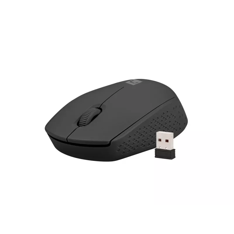 Bezprzewodowa mysz optyczna NATEC NMY-2000, RF 2.4 GHz, 1600 DPI, 3 przyciski, bateria AA