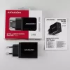 Ładowarka ścienna AXAGON ACU-QS24 QUICK and SMART, 2x port USB QC3.0/AFC/FCP + 5V-1,2A, 24W