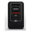 Ładowarka ścienna AXAGON ACU-QS24 QUICK and SMART, 2x port USB QC3.0/AFC/FCP + 5V-1,2A, 24W