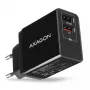 Ładowarka ścienna AXAGON ACU-QS24 QUICK and SMART, 2x port USB QC3.0/AFC/FCP + 5V-1,2A, 24W