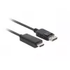 LANBERG Adapter przejściówka kabla DisplayPort HDMI czarny