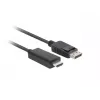 Kabel LANBERG DisplayPort(m) V1.1 -> HDMI(m) 1,8 m, czarny