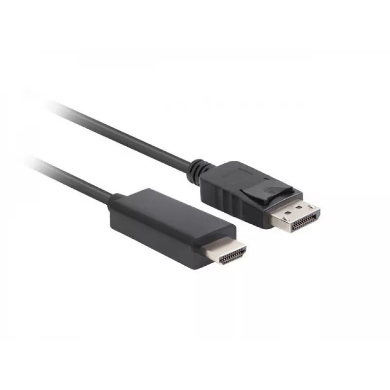 Kabel LANBERG DisplayPort(m) V1.1 -> HDMI(m) 1,8 m, czarny