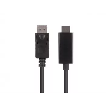 Przejściówka LANBERG DisplayPort HDMI czarna