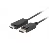 Przejściówka LANBERG DisplayPort HDMI czarna