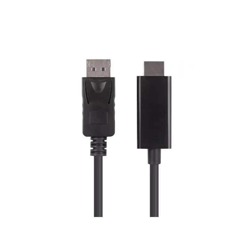 Kabel DisplayPort – HDMI LANBERG CA-DPHD-11CC-0050-BK, DisplayPort 1.1 (męski) – HDMI (męski), 5 m, 1080p, 60 Hz