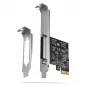 Axagon PCEA-P1N PCIe - adapter 1x port równoległy z SP i LP, PCIe, równoległy, żeński, pełna wysokość / niskoprofilowy, PCIe 2.0, Chiny