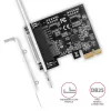 Axagon PCEA-P1N PCIe - adapter 1x port równoległy z SP i LP, PCIe, równoległy, żeński, pełna wysokość / niskoprofilowy, PCIe 2.0, Chiny
