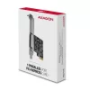 Axagon PCEA-P1N PCIe - adapter 1x port równoległy z SP i LP, PCIe, równoległy, żeński, pełna wysokość / niskoprofilowy, PCIe 2.0, Chiny