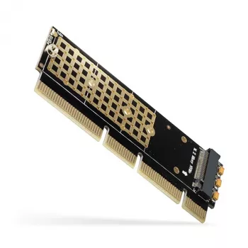 Axagon PCEM2-1U PCIe x16/x8/x4 - adapter M.2 NVMe M-key 1U