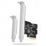 Kontroler PCIe Axagon PCES-SA4X4 - 4x wewnętrzne porty SATA 6G, ASM1164, SP i LP