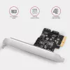 Kontroler PCIe Axagon PCES-SA4X4 - 4x wewnętrzne porty SATA 6G, ASM1164, SP i LP