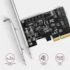 Kontroler PCIe Axagon PCES-SA4X4 - 4x wewnętrzne porty SATA 6G, ASM1164, SP i LP