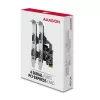 Axagon PCEA-S4N PCIe - adapter 4x port szeregowy 250 kb/s z SP i LP