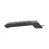 Klawiatura numeryczna NATEC GOBY 2 USB 18‑klawiszowa membranowa Czarny — przewodowa USB, 18 klawiszy, kabel 1,5 m, obudowa ABS