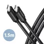 Kabel USB Axagon BUCM3-CM15AB 1,5 m USB 3.2 Gen 1 Czarny