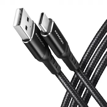 Axagon BUCM-AM10AB HQ kabel USB-C USB-A 1 m