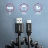 Kabel USB Axagon BUCM-AM10TB USB 2.0 0,6m USB C USB A Czarny