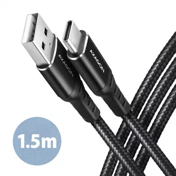 Kabel USB Axagon BUCM-AM15AB USB 2.0 1,5 m USB A USB C Czarny