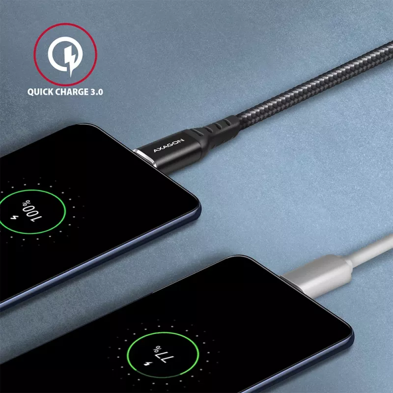 Kabel USB Axagon BUCM-AM15AB USB 2.0 1,5 m USB A USB C Czarny