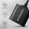 Zewnętrzny adapter audio USB AXAGON ADA-12 z 1x gniazdem 3,5 mm dla słuchawek i mikrofonu