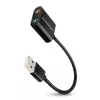 Zewnętrzny adapter audio USB AXAGON ADA-12 z 1x gniazdem 3,5 mm dla słuchawek i mikrofonu