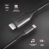 Axagon RVC-HI2MC USB-C -> HDMI 2.0a kabel 1,8 m, 4K/60Hz HDR10