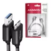 Axagon BUMM3-AM10AB SPEED Kabel Micro-B USB <> USB-A 3.2 Gen 1 1 m