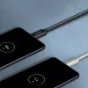 Axagon BUMM-AM10AB HQ kabel Micro USB <-> USB-A, 1m, USB 2.0, 2.4A, ALU, pleciony, czarny