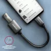 Axagon RUCM-AFAC przejściówka kablowa USB-C (M) -> USB-A (F), 20cm, USB 3.2 Gen 1, 3A, ALU