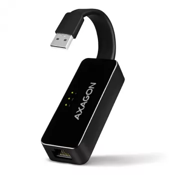 AXAGON ADE-XR USB 2.0 Type-A Fast Ethernet 10/100 adapter, czarny, 0,023 kg