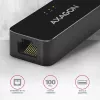 AXAGON ADE-XR adapter USB 2.0 Type-A na Fast Ethernet 10/100, RJ-45, Realtek RTL8152, czarny, 23 g